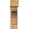 Ekena Millwork Merced Block Rough Sawn Bracket w/ Offset Brace, Western Red Cedar, 8"W x 30"D x 30"H BKT0806X30X30MRC05RWR - alternate 4